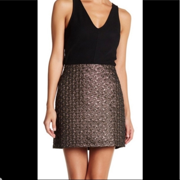 Romeo & Juliet Couture Dresses & Skirts - Romeo & Juliet Metallic Gold skirt